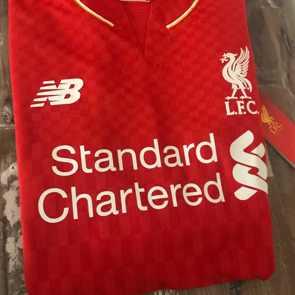 Liverpoll- Stanford chartered soccer shirt.
